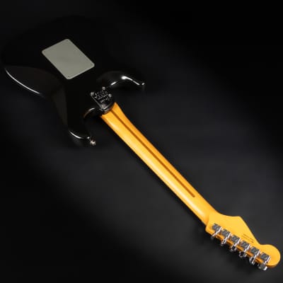 2021 Fender American Ultra Luxe Stratocaster RW Floyd Rose HSS - Mystic Black | USA Matching Headstock | COA OHSC image 14