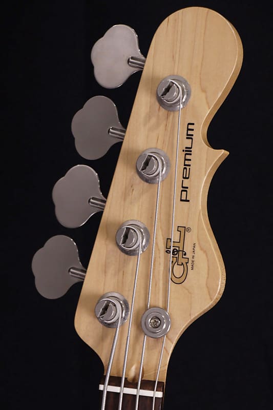 G&L SB-2 Premium Made in Japan MOD Silver Metal Flake [SN | Reverb