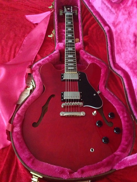 Epiphone ES-335 Pro Limited Edition - Neck Binding, Block