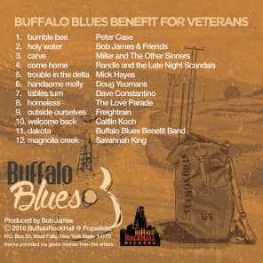 Buffalo Blues 5 VETERANS Benefit CDs, Stickers, Newsletter, more 2016 image 3