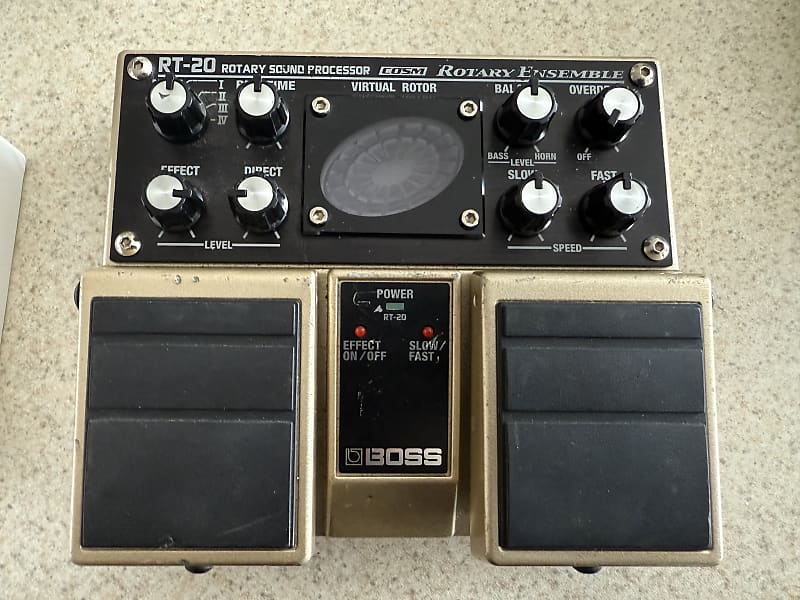 【箱/説明書付き】BOSS RT-20 rotary ensemble Boss RT20 Rotary Guitar Effect Pedal for sale online | eBay
