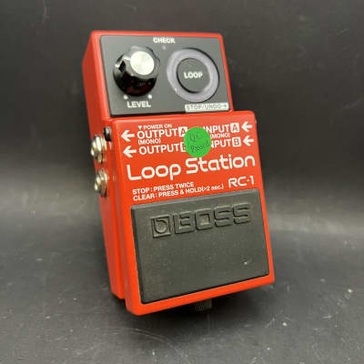 【完動美品】BOSS RC-1 限定色 ブラック　ルーパー Boss RC-1-BK Loop Station | Reverb Canada