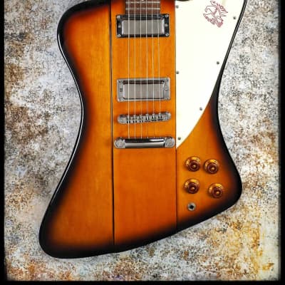 1997 Epiphone Firebird Vintage Sunburst | Reverb