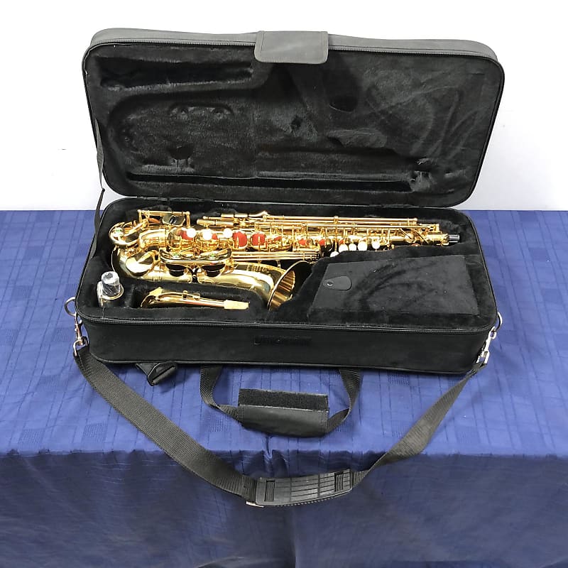 B & S Series 1000 Pro Professional Eb Alto Sax Saxophone with Case Made in Germany image 1