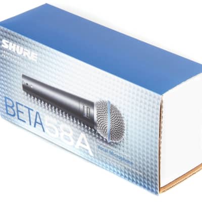 Shure BETA 58A Supercardioid Dynamic Microphone with High Output Neodymium Element for Vocal/Inst image 5