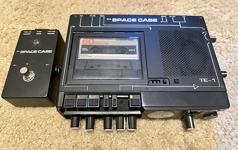 RARE Space Case TE1 cassette delay w/ xtras Reverb