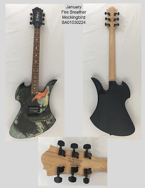 B.C. Rich Body Art モッキンバード Used BC Rich MOCKINGBIRD BODY ART COLLECTION Electric Guitar