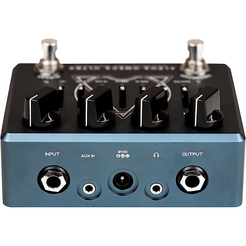 Darkglass Alpha Omega Ultra V2 Bass Preamp Pedal Blue