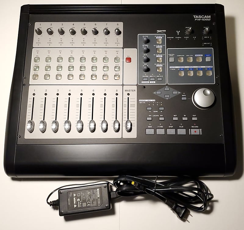 Tascam FW-1082 Firewire Audio Interface with Control Surface image 1