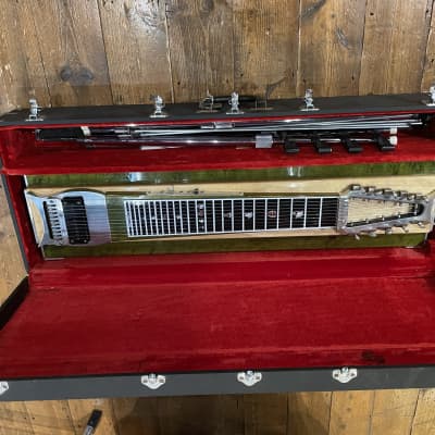 ZB Pedal steel - Natural Maple/ green. 10 string. image 13