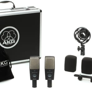 AKG C414 XLS/ST Large-diaphragm Condenser Microphone - Matched Pair image 2