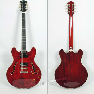 Eastman T186MX 16" Thinline with case #01100 @ LA Guitar Sales image 2