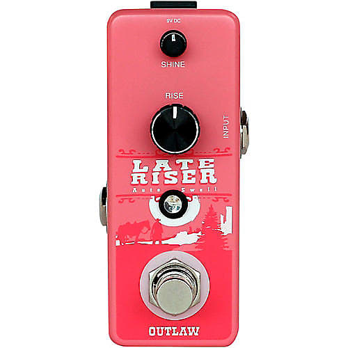 Outlaw Effects Late Riser Volume Swell Pedal Reverb