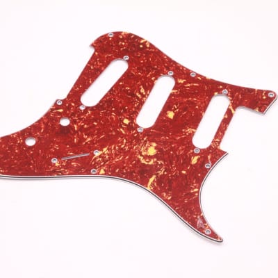 Red Tortoise Pickguard for PRS® Silver Sky 2021 real Celluloid Toplayer! image 2