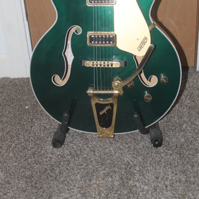 2000 Gretsch 6196 Country Club Cadillac Green image 5
