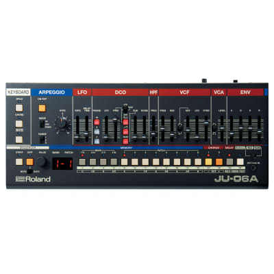 Roland Boutique JU-06A Synthesizer Sound Module with DK-01 Boutique Dock image 2