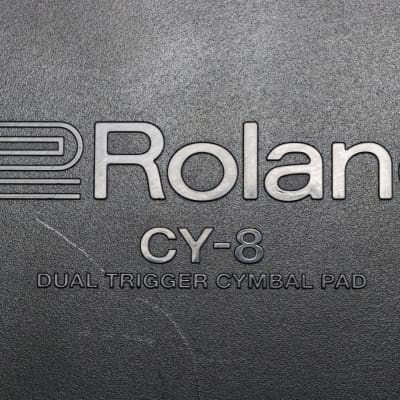 Roland CY-8 V-Cymbal 12" Dual-Trigger Pad 2010s - Black image 3