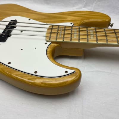Fender JB-75 Jazz Bass 4-string J-Bass with Case (a little beat!) - MIJ Made In Japan 1995 - 1996 - Natural / Maple Fingerboard image 5