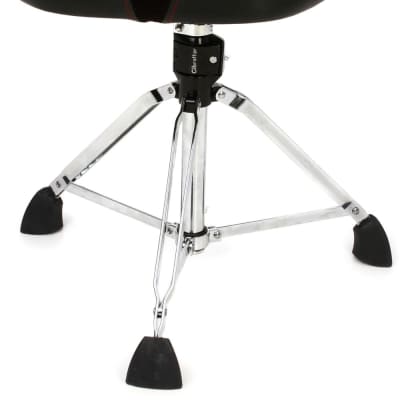 Gibraltar drum throne with deals oversized motorcycle seat and backrest