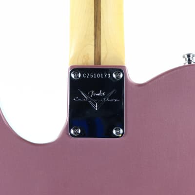2008 Fender Custom Shop Custom Classic NOS Telecaster Burgundy Mist - Ash Body, FIGURED NECK, Rosewood Board, Rare Color image 18