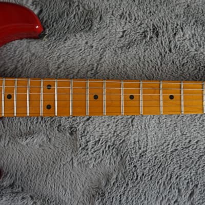 Casio PG-300 Refurbished MIDI Guitar 1980s - Red Burst image 8