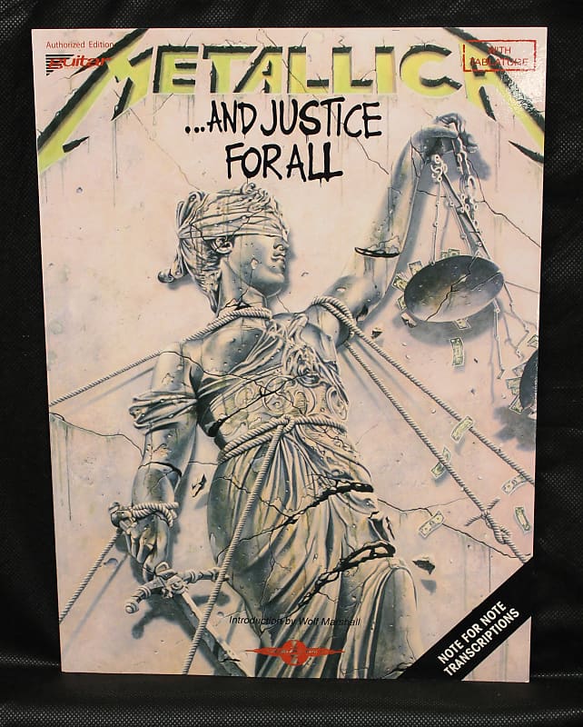 Metallica – ...And Justice for All Guitar TAB Songbook image 1