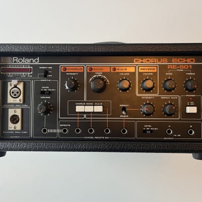 Roland RE-501 Chorus Echo 1980s - Black