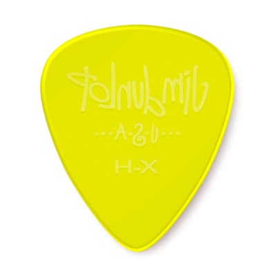Dunlop Gels Vivid Yellow Extra Heavy Picks, Translucent Polycarbonate, 12-Pack (486-XH) image 4
