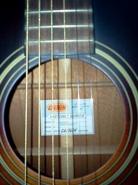 Gretsch Historic series g3520 Satin Sunburst