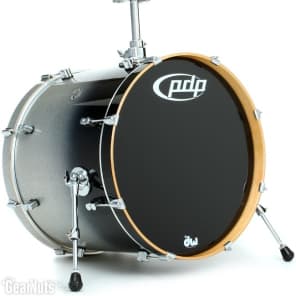 PDP Concept Maple Shell Pack - 5-piece - Silver To Black Sparkle Fade image 13