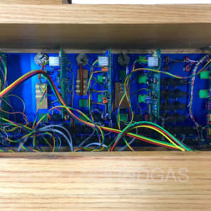 Oakley Sound Systems Modular Analogue Synth inc custom modules, PSU & oak case image 12
