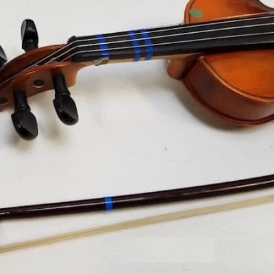 Suzuki Etude Knilling 220 size 1/16 violin, Japan, Very Good Condition, w Case & Bow image 18