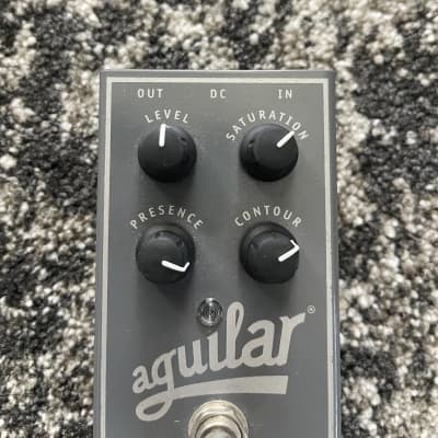 Aguilar Amplification Agro Bass Overdrive Distortion Guitar Effect Pedal + Box image 3