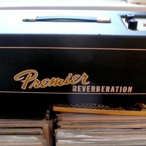 1960's Vintage Premier Reverberation Tube Spring Reverb Unit with Foot Switch Pedal image 7