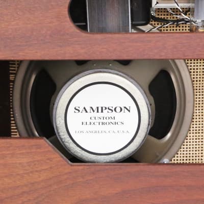 1993 Sampson 100w Exotic (4) EL34 2x12” Combo Amplifier Pre- Matchless Pre- Star Pre- BadCat 1-of-a-Kind Custom Tube Amplifier for Trade Show Rare Amp image 14