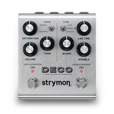 Strymon DECO V1 ギターエフェクター The Music Shoppe - Strymon Deco V1 Tape Saturation Effect Pedal