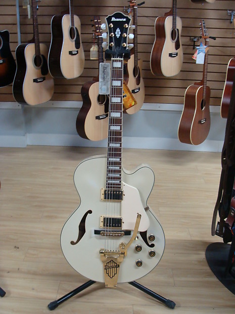 Ibanez AF75-TDG 2014 ivory white (Display model) | Reverb