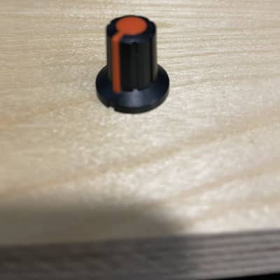 Roland VP-9000 Encoder Knob OEM Black with Orange Highlights