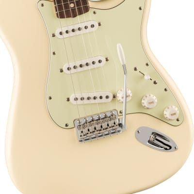 Fender Vintera II 60s Stratocaster Electric Guitar Rosewood Fingerboard RW, Olympic White image 3