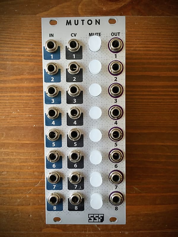 Steady State Fate Muton - 8x VCA + Cascading Summing Mixer with Clickless Mutes - Eurorack (2 of 2) image 1