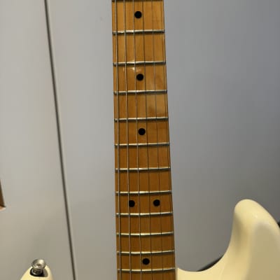 Fender Jimi Hendrix Artist Series Tribute Stratocaster 1997 Olympic White image 8