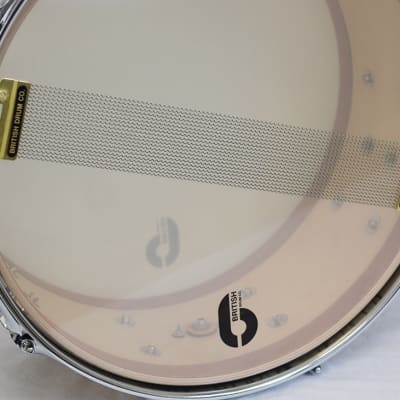 British Drum Company Legend Snare 14x6.5 Spalt Beech image 3