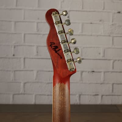 Nash Guitars Mahogany T-59 Top-Bound Flame Maple Electric Guitar Cherry Sunburst Light Relic w/Nash Case #COL22 image 8