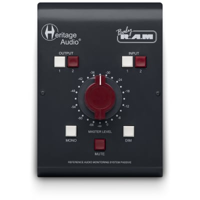 Heritage Audio Baby RAM Passive Desktop Monitor Controller 