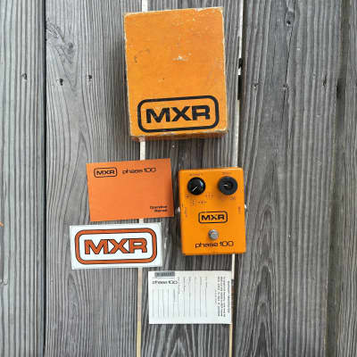 MXR  phase 100 70年代後期　ヴィンテージ MXR Vintage Phase 100 - Pedal on ModularGrid