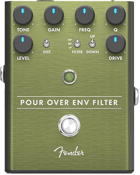 Fender Pour Over Envelope Filter Analog Guitar Effects Stomp Box Pedal image 1