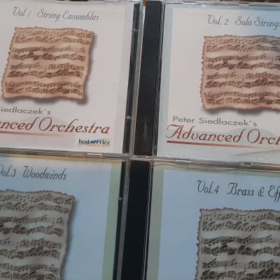 Best Service - Peter Siedlaczek's Advanced Orchestra - 5 CD AKAI Sampling Library image 3
