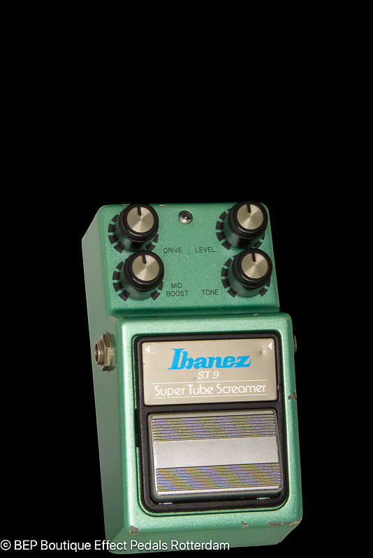 Ibanez ST-9 Super Tube Screamer with 2x JRC4558D op amps1984 s/n 420862 Japan image 1