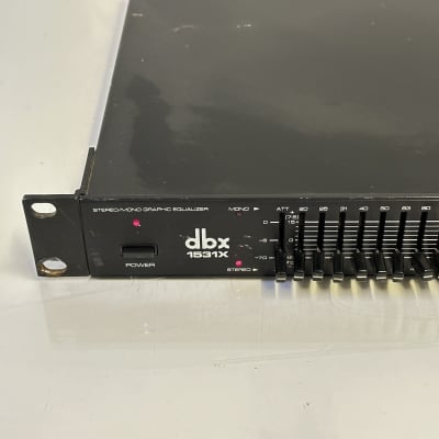 dbx 1531X Stereo / Mono Graphic Equalizer | Reverb