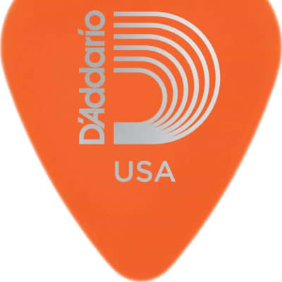D'Addario 1DOR2-10 Light Orange 10-Pack Guitar Picks image 2